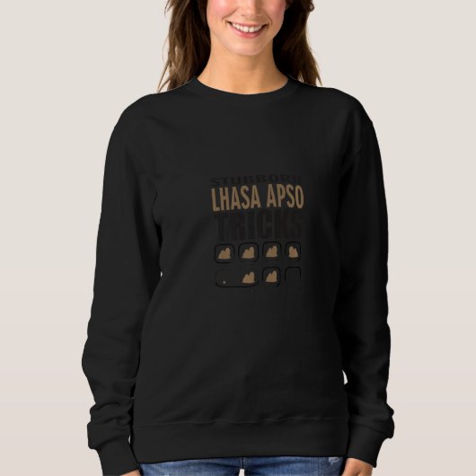 Lhasa Apso  Dog Owners K9 Puppy Sweatshirt (Vorderseite)