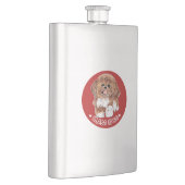 Lhasa Apso Flachmann (Rechts)