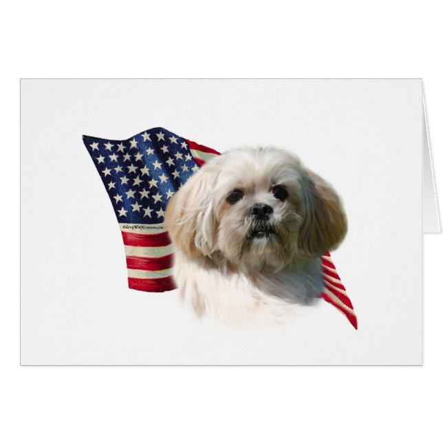 Lhasa Apso Flag (Vorderseite (Horizontal))