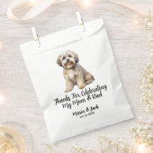 Lhasa Apso Full Color Pet Wedding Geschenktütchen (Ausgeschnitten)
