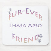 Lhasa Apso Furever Mousepad (Vorne)