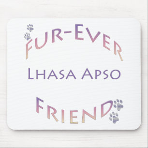 Lhasa Apso Furever Mousepad