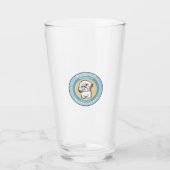 Lhasa Apso Glas (Vorderseite)