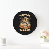 Lhasa Apso Große Wanduhr (Zuhause)