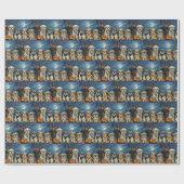 Lhasa Apso Halloween Spooky Geschenkpapier (Flach)