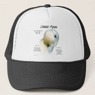 Lhasa Apso History Design Truckerkappe