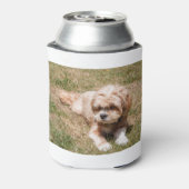 Lhasa Apso Hund Dosenkühler (Kanne Rückseite)