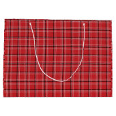 Lhasa Apso Hund Große Geschenktüte (Rückseite)