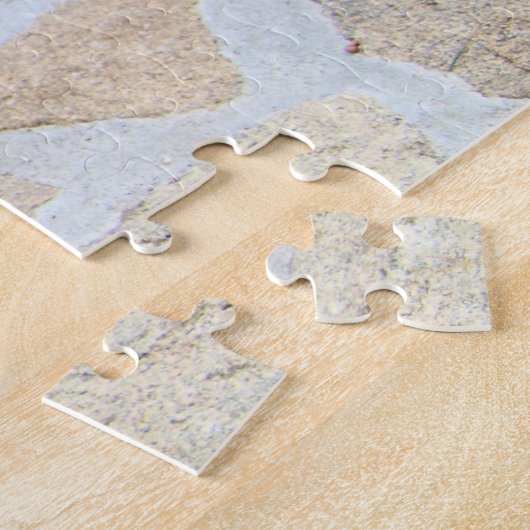 Lhasa Apso Hund im Garten Puzzle (Seite)