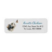 Lhasa Apso Hund Schmetterling Wunder (Vorne)