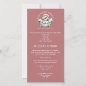Lhasa Apso Hundesalon-Geschenkgutschein - Rosa (Rückseite)