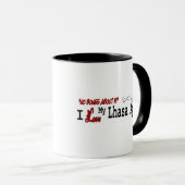 Lhasa Apso (I-Liebe) Tasse (VorderseiteRechts)