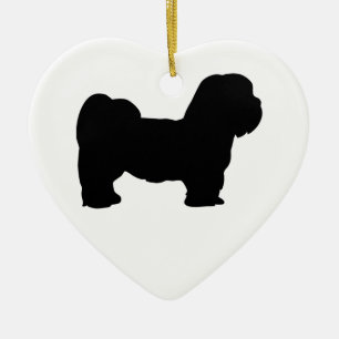 Lhasa Apso Keramik Ornament