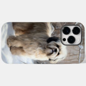 Lhasa Apso Let It Snow Weihnachten Case-Mate iPhone Hülle (Rückseite (Horizontal))