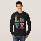 Lhasa Apso Love T-Shirt (Vorne ganz)