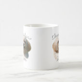 Lhasa Apso Mama 2 Kaffeetasse (Mittel)