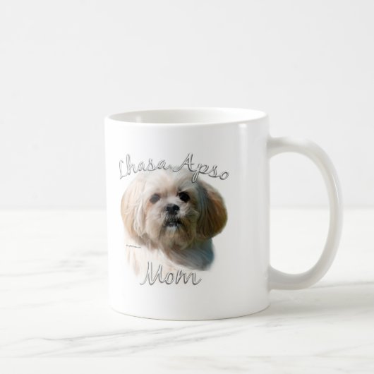 Lhasa Apso Mama 2 Kaffeetasse (Rechts)