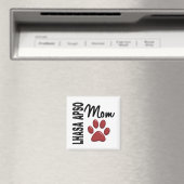 Lhasa Apso Mama 2 Magnet (In Situ (Geschirrspüler))