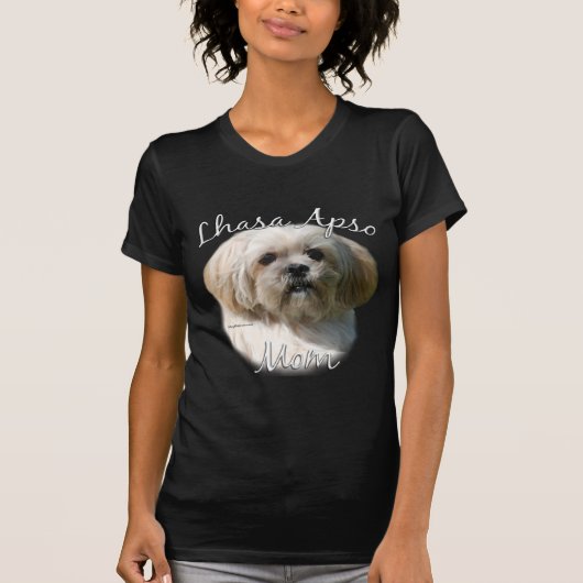 Lhasa Apso Mama 2 T-Shirt (Vorderseite)