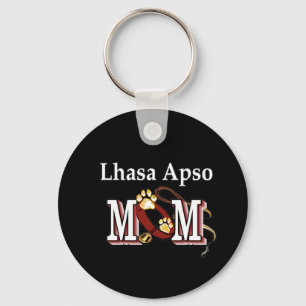 Lhasa Apso Mama Geschenke Schlüsselanhänger