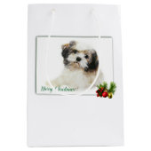 Lhasa Apso Mittlere Geschenktüte (Vorderseite)