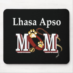 Lhasa Apso Mom Gifts Mousepad