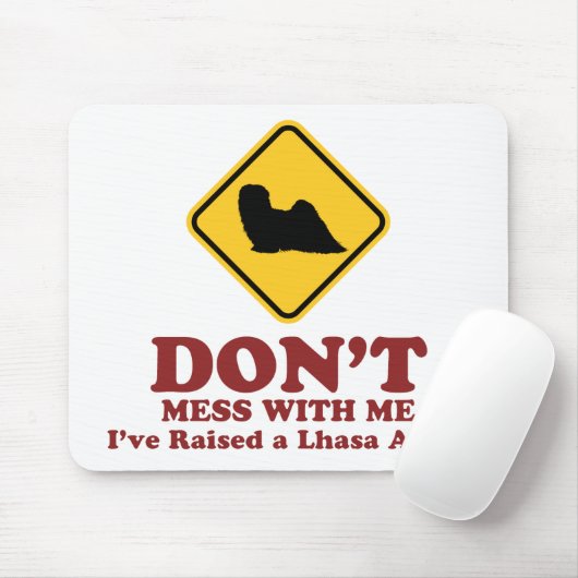 Lhasa Apso Mousepad (Mit Mouse)