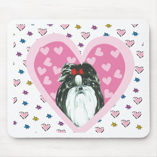 Lhasa Apso Mousepad (Vorne)
