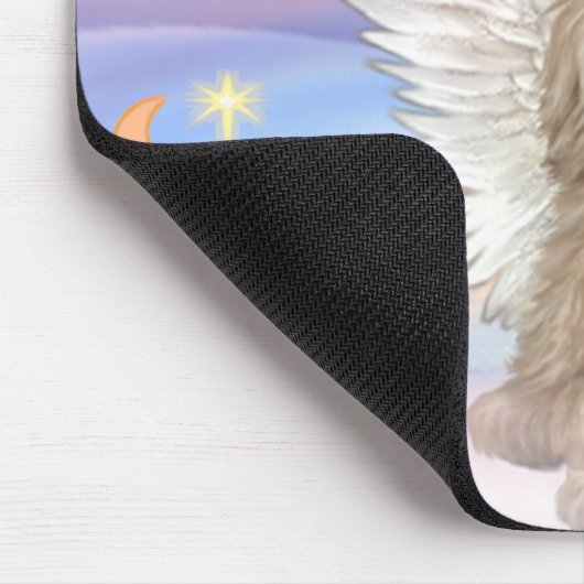 Lhasa Apso Mousepad (Ecke)