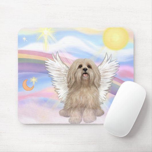 Lhasa Apso Mousepad (Mit Mouse)