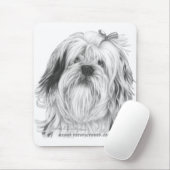 Lhasa Apso Mousepad (Mit Mouse)