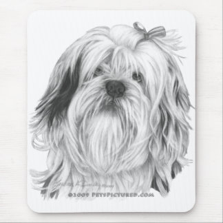 Lhasa Apso Mousepad