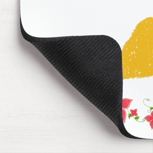 Lhasa Apso Mousepad (Ecke)