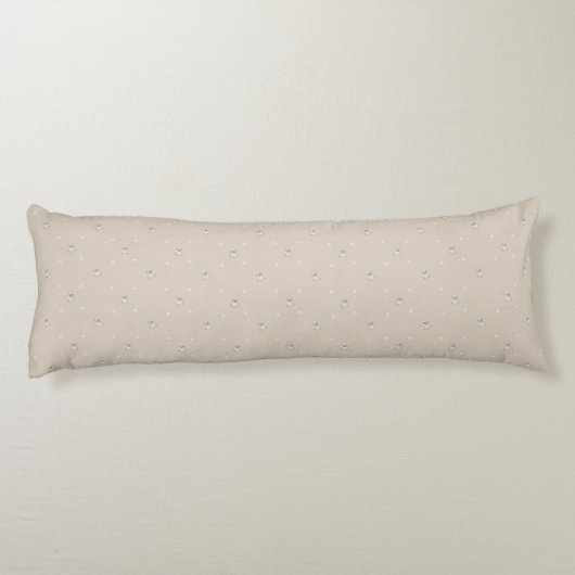 Lhasa Apso Muster Seitenschläferkissen (Rückseite)