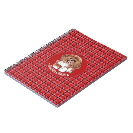 Lhasa Apso Notizblock (Linke Seite)