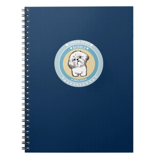 Lhasa Apso Notizblock (Vorderseite)
