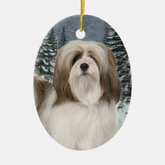 Lhasa Apso Ornament (Vorne)