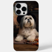 Lhasa Apso Pumpkins Halloween Beängstigend Case-Mate iPhone Hülle (Rückseite)