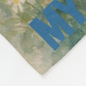 Lhasa Apso Puppy Fleece Blanket (Ecke)