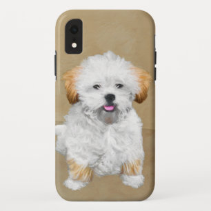 Lhasa Apso Puppy Painting - Niedliche Original Dog Case-Mate iPhone Hülle