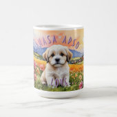 Lhasa Apso Puppy Sunrise Combo Tasse (Mittel)