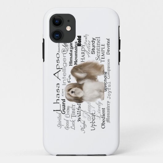 Lhasa Apso Smartphone Case (Rückseite)