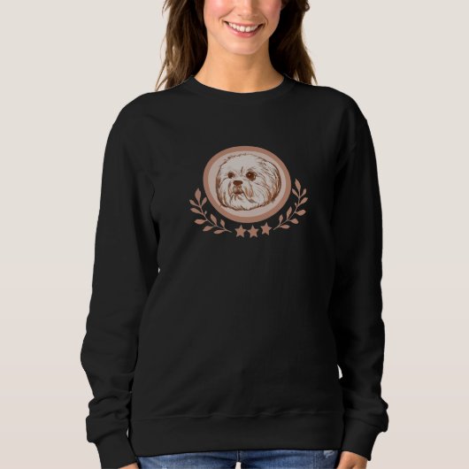 Lhasa Apso Sweatshirt (Vorderseite)