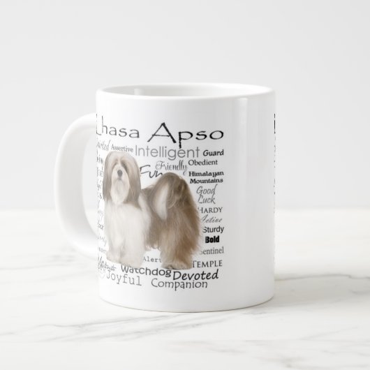 Lhasa Apso Tasse (Vorderseite Links)