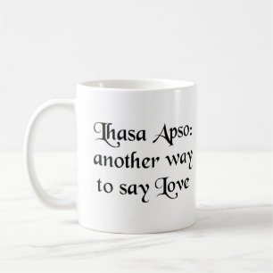 Lhasa-Apso-Tasse Kaffeetasse
