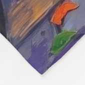 Lhasa Apso Trick-or-Treating in Halloween-Kostümen Fleecedecke (Ecke)