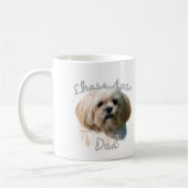 Lhasa Apso Vater 2 Kaffeetasse (Links)