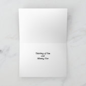 Lhasa Apso Vermisst You Card Karte (Innenseite)