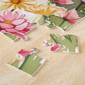 Lhasa Apso Wasserfarben-Puzzle Puzzle (Seite)