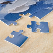 Lhasa Apso Weihnachtsboot Urlaub Puzzle (Seite)